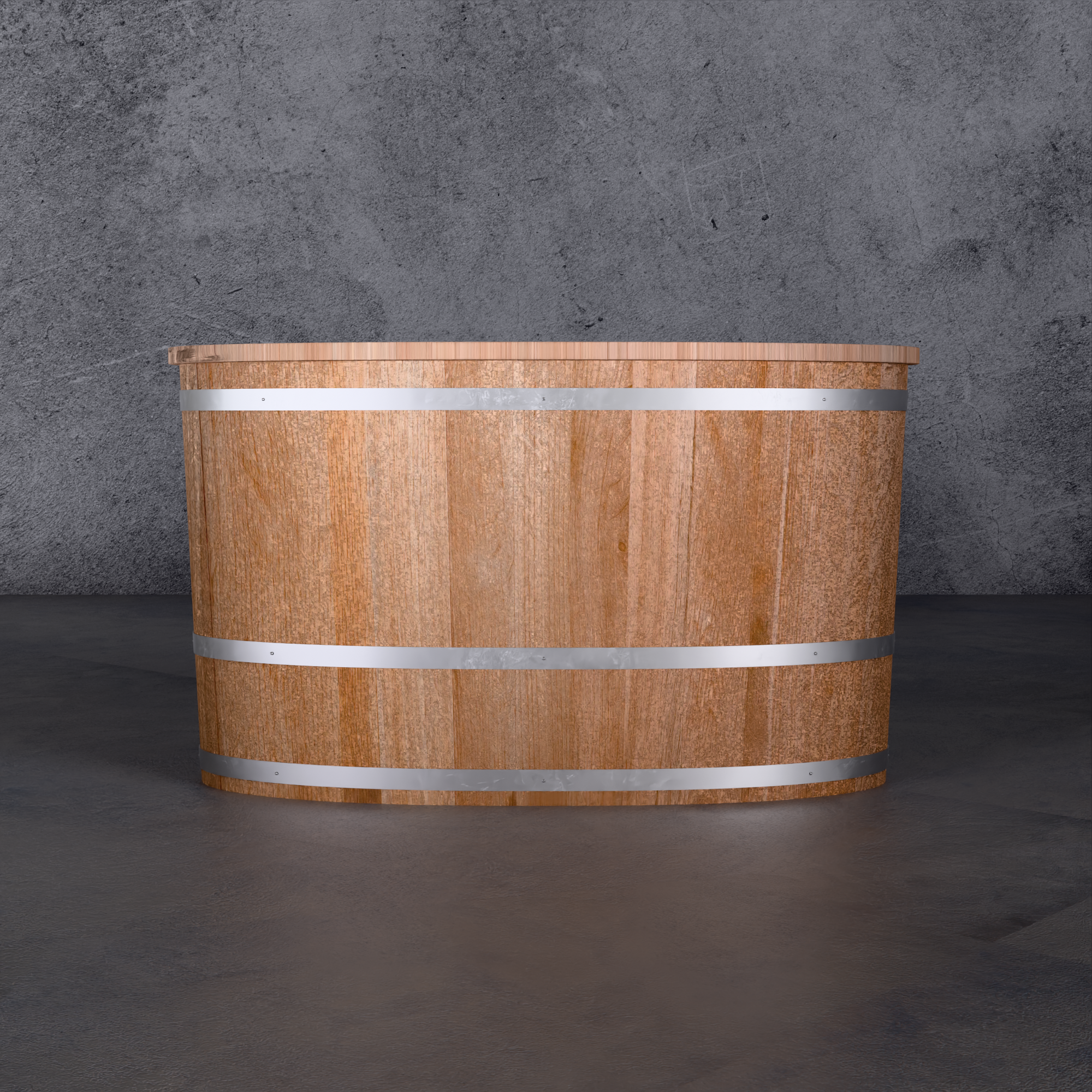 Holz-Eiswann The Tub animiert