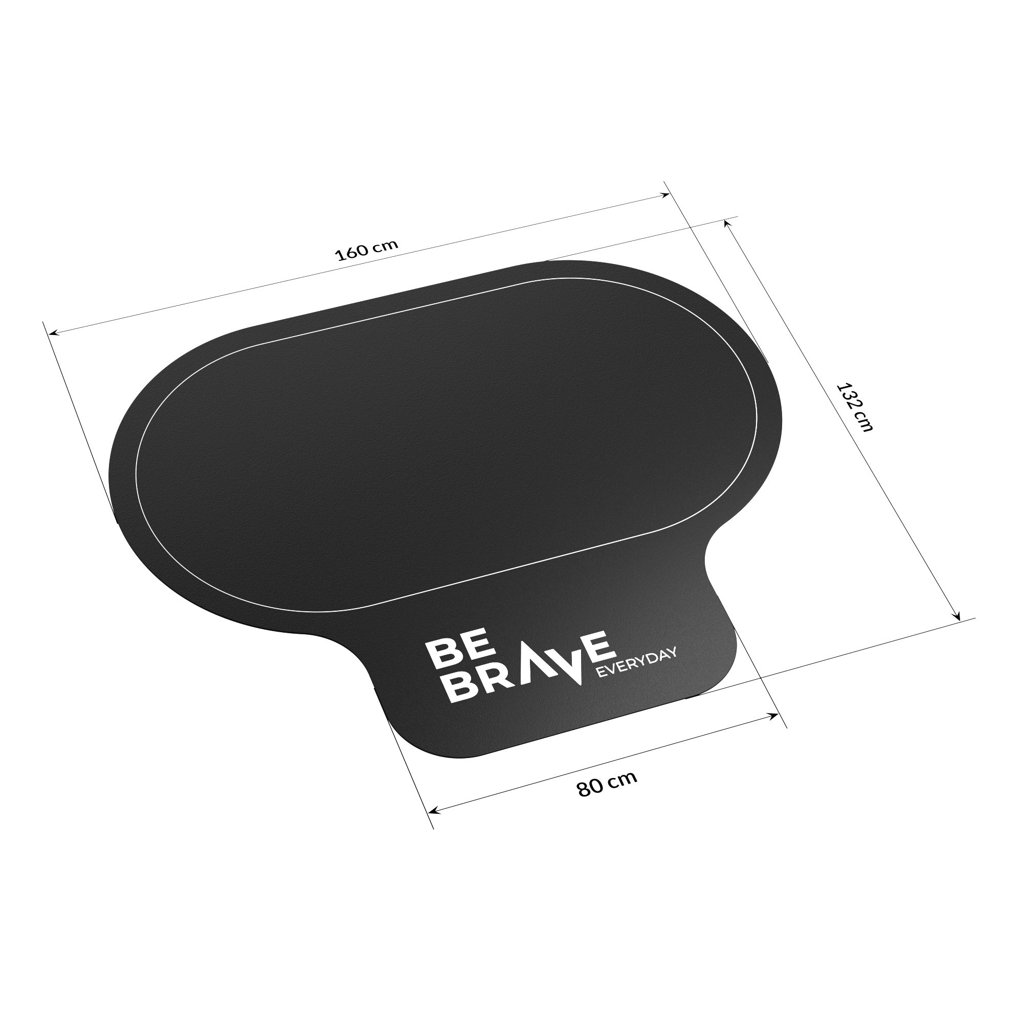 Eisbadewannen - Schutzmatte «The Horizon Matte» - BE BRAVE