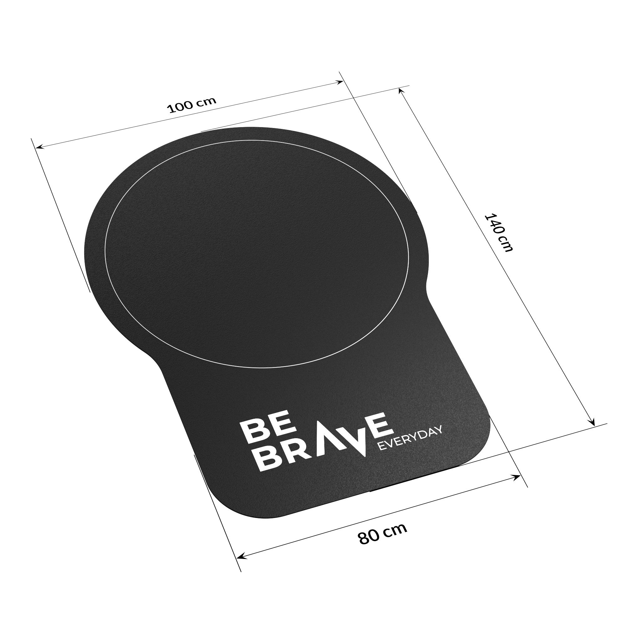 Eistonnen - Schutzmatte «The Peak Matte» - BE BRAVE