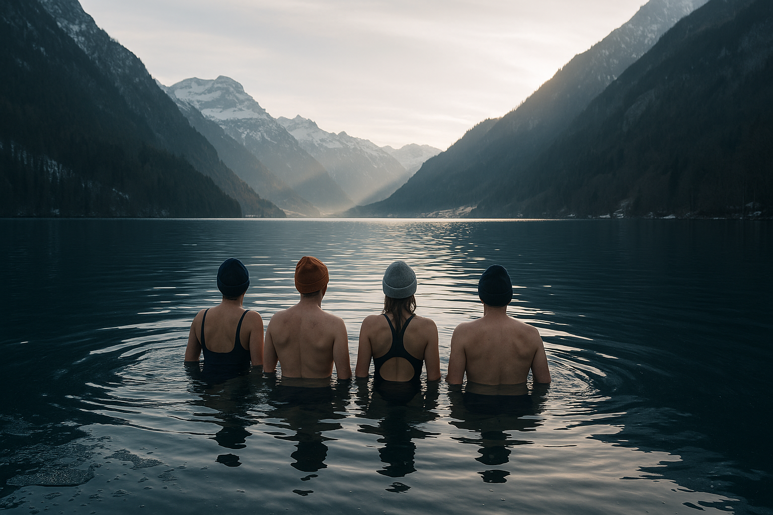 Eisbaden Anfänger