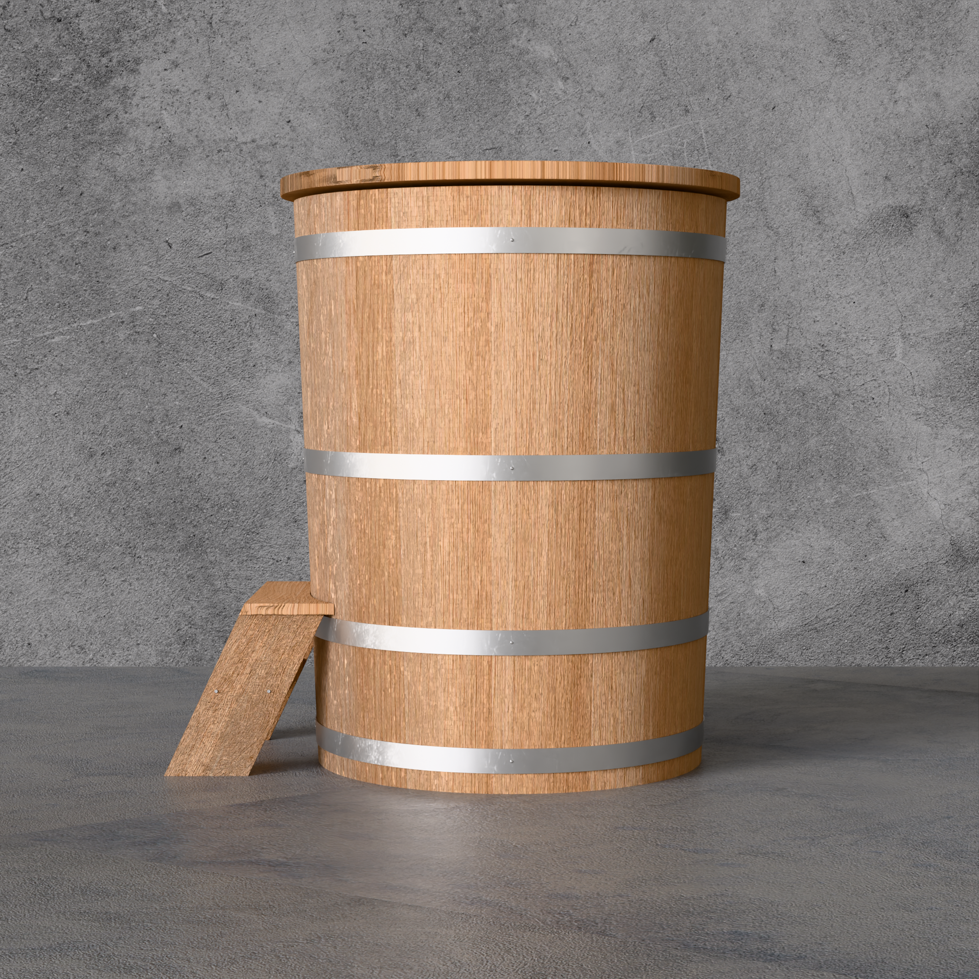 Eisfass aus Schweizer Holz «The Barrel»